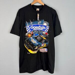 NEW Vintage 1995 NASCAR Goody's 500 Winston Cup Series‎ T-Shirt Racing Black XL